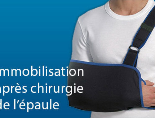 Immobilisation après chirurgie de l’épaule