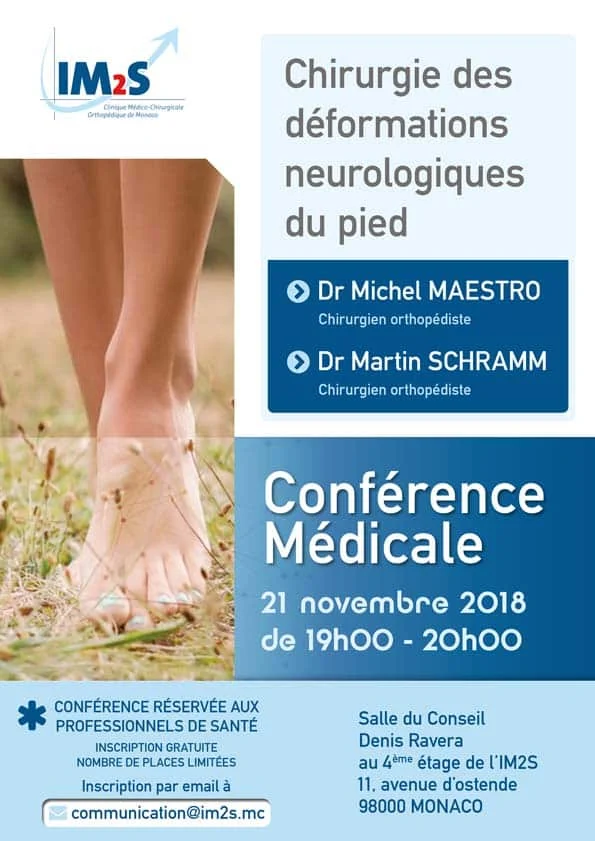 Chirurgie des déformations neurologiques du pied